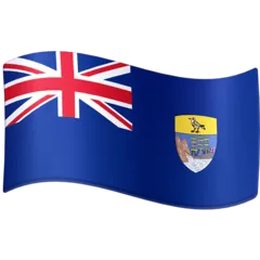 flag: St. Helena för Facebook-plattform