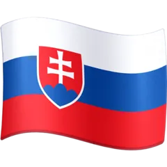 flag: Slovakia для платформи Facebook
