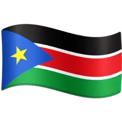 Facebook platformu için flag: South Sudan