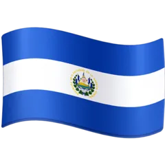 flag: El Salvador لمنصة Facebook