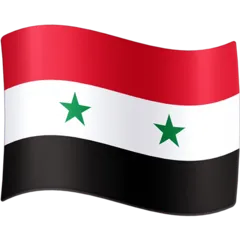 flag: Syria pour la plateforme Facebook