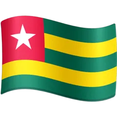 flag: Togo per la piattaforma Facebook