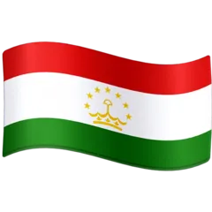 Facebookプラットフォームのflag: Tajikistan