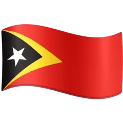 flag: Timor-Leste для платформы Facebook