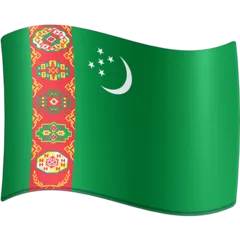 Facebook platformu için flag: Turkmenistan