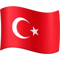 flag: Türkiye สำหรับแพลตฟอร์ม Facebook