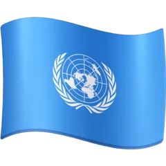 flag: United Nations para la plataforma Facebook