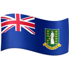 flag: British Virgin Islands για την πλατφόρμα Facebook