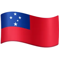 flag: Samoa สำหรับแพลตฟอร์ม Facebook