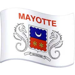 flag: Mayotte для платформи Facebook