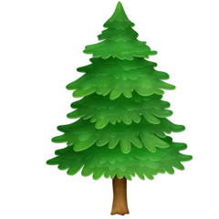 evergreen tree untuk platform Facebook