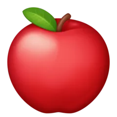 red apple voor Facebook platform