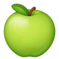 Facebook 平台中的 green apple