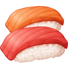sushi alustalla Facebook