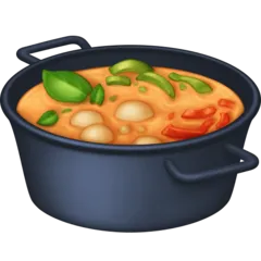 pot of food for Facebook platform