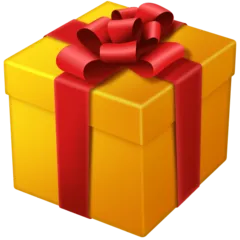 Facebook प्लेटफ़ॉर्म के लिए wrapped gift
