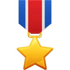 Facebookプラットフォームのmilitary medal
