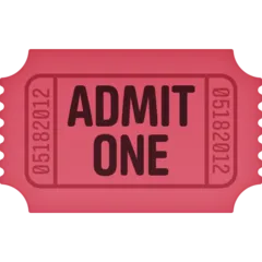 admission tickets لمنصة Facebook