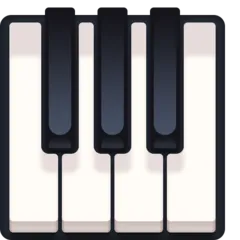 musical keyboard for Facebook platform