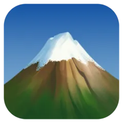 snow-capped mountain for Facebook platform