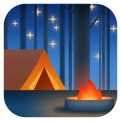Facebook platformu için camping