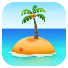 desert island voor Facebook platform