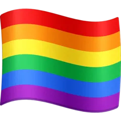 rainbow flag för Facebook-plattform