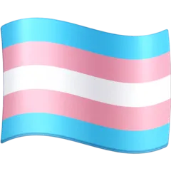 Facebook platformu için transgender flag