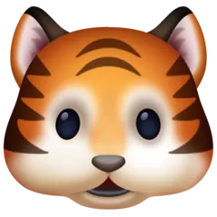 tiger face untuk platform Facebook
