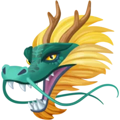 Facebook প্ল্যাটফর্মে জন্য dragon face