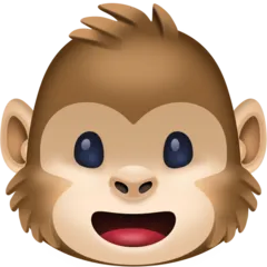 monkey face pour la plateforme Facebook