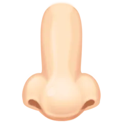 nose: light skin tone untuk platform Facebook