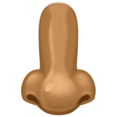 nose: medium-dark skin tone สำหรับแพลตฟอร์ม Facebook