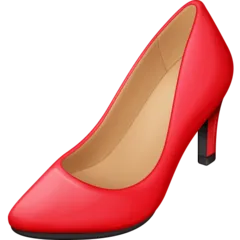 Facebook প্ল্যাটফর্মে জন্য high-heeled shoe