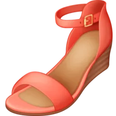 woman’s sandal for Facebook platform