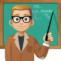 man teacher: medium-light skin tone för Facebook-plattform