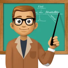 Facebook प्लेटफ़ॉर्म के लिए man teacher: medium skin tone