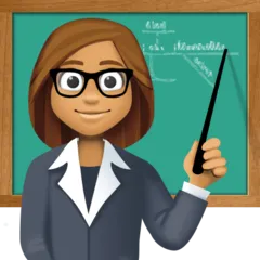 Facebook platformon a(z) woman teacher: medium skin tone képe