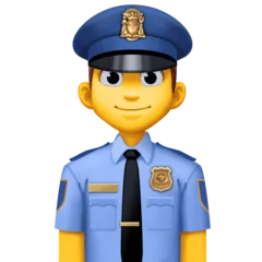 police officer pentru platforma Facebook