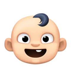 baby: light skin tone für Facebook Plattform