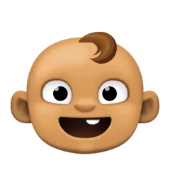 Facebook dla platformy baby: medium skin tone