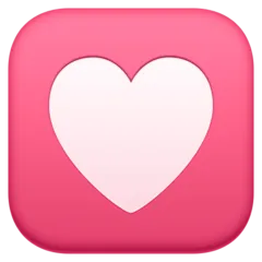Facebook प्लेटफ़ॉर्म के लिए heart decoration