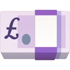 Facebook प्लेटफ़ॉर्म के लिए pound banknote