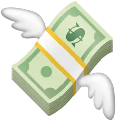 money with wings para la plataforma Facebook