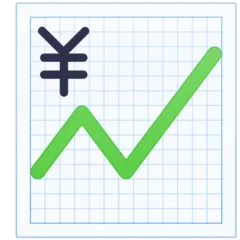 Facebook 平台中的 chart increasing with yen