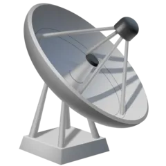 satellite antenna alustalla Facebook