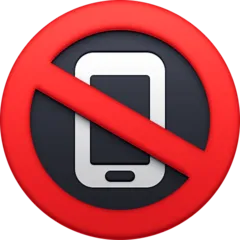no mobile phones for Facebook platform