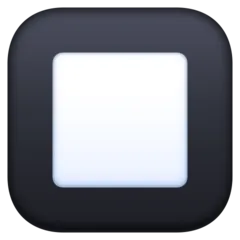 black square button para a plataforma Facebook