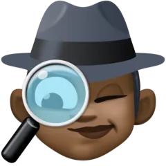 woman detective: dark skin tone per la piattaforma Facebook