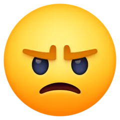 Facebookプラットフォームのangry face